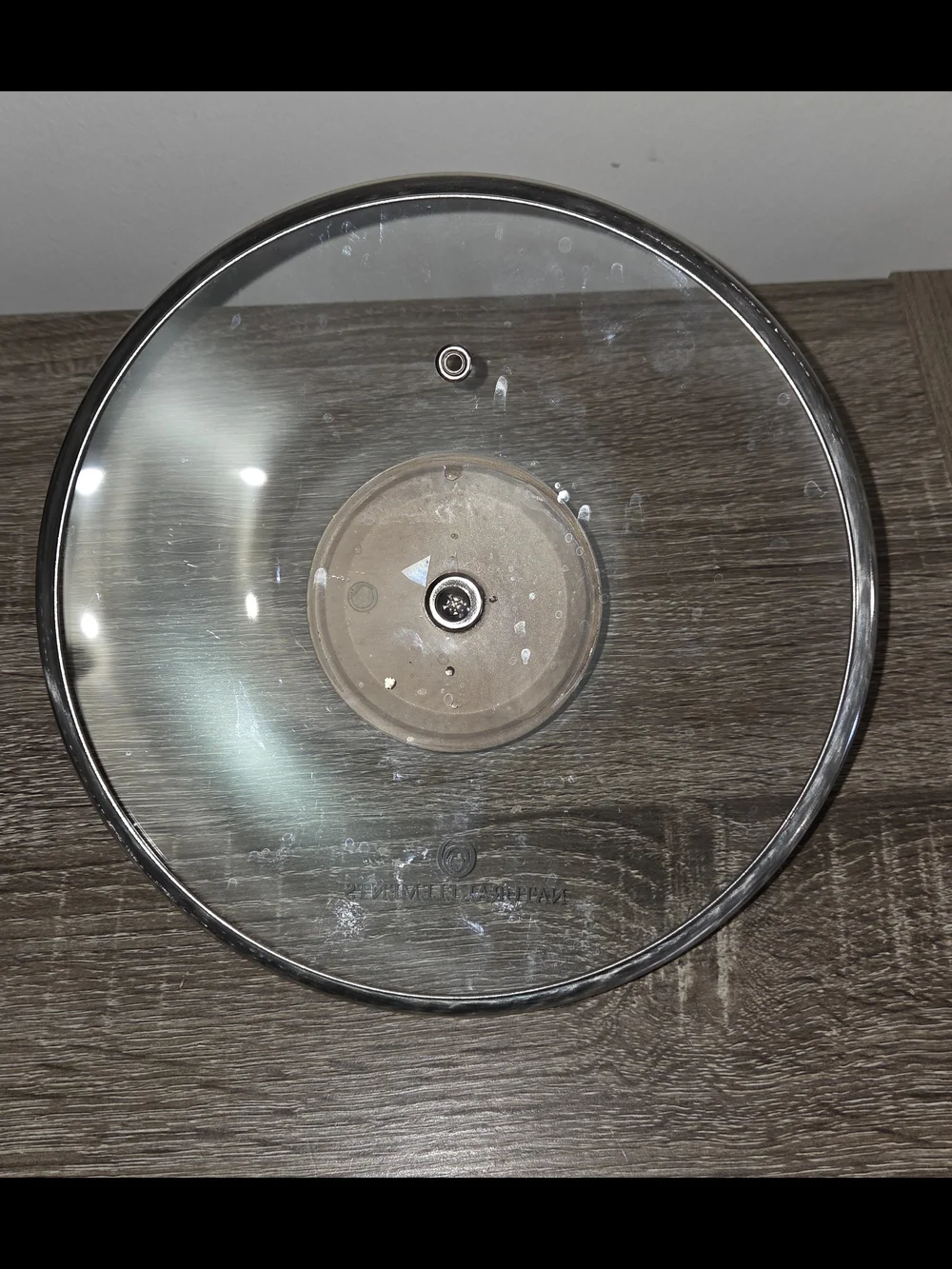 Natural Elements Woodstone Glass Lid  8 1/4” Replacement Lid.